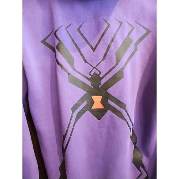Jinx Blizzard Overwatch Widowmaker Hoodie Mens Small Purple Full Zip Sweatshirt - Picture 5 of 9